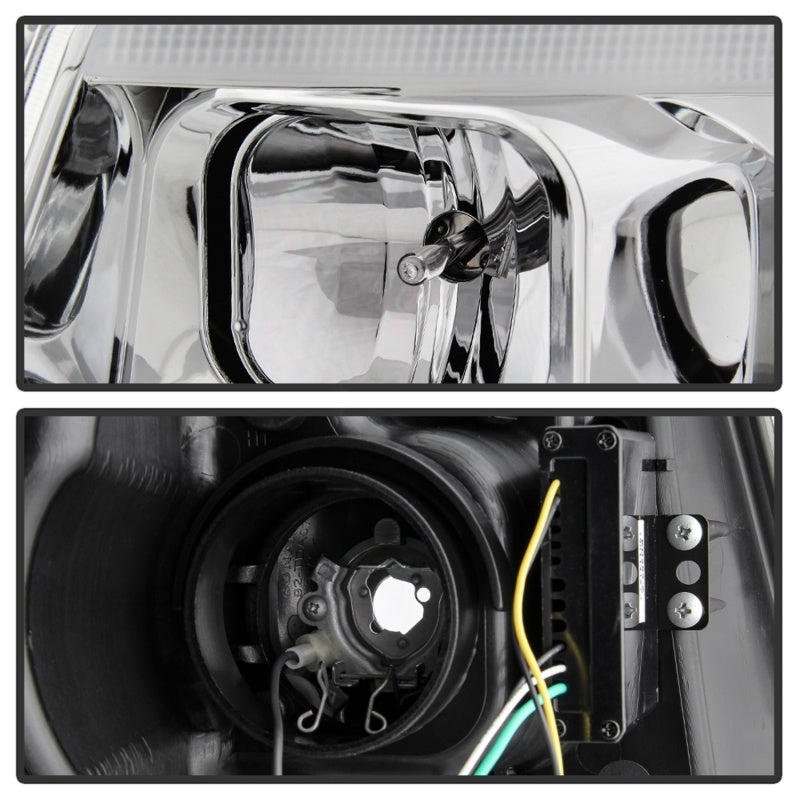 Spyder 11-13 Jeep Grand Cherokee - Light Bar Proj Headlights - Halo Model - Chro - PRO-YD-JGC11-LB-C 5085801 5085801 Photo - Unmounted