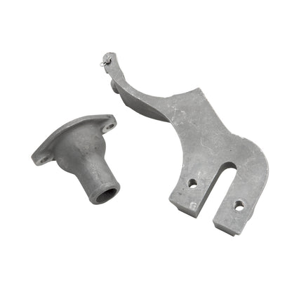 Edelbrock Flathead 1949-53 Generator Bracket waterneck kit Satin 1146 Photo - Primary
