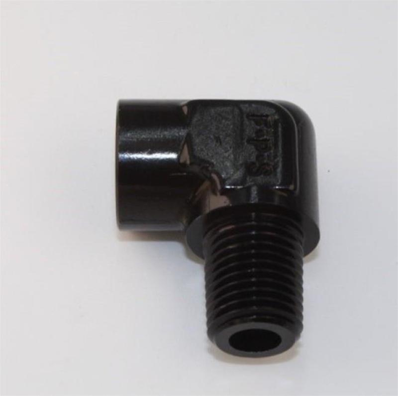 Fragola 1/8 Pipe 90 Degree Elbow Male/Female - Black 491401-BL 491401-BL User 1