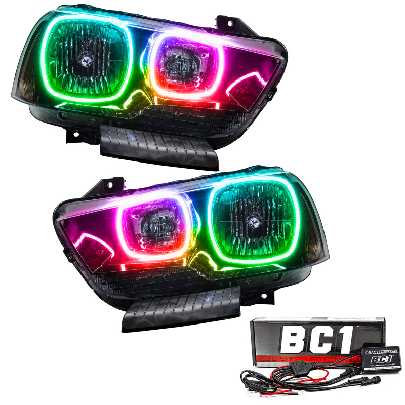 ORACLE Lighting Oracle 11-14 Dodge Charger SMD HL (Non-HID) - ColorSHIFT w/ BC1 Controller 7123-335 7123-335 Photo - Primary