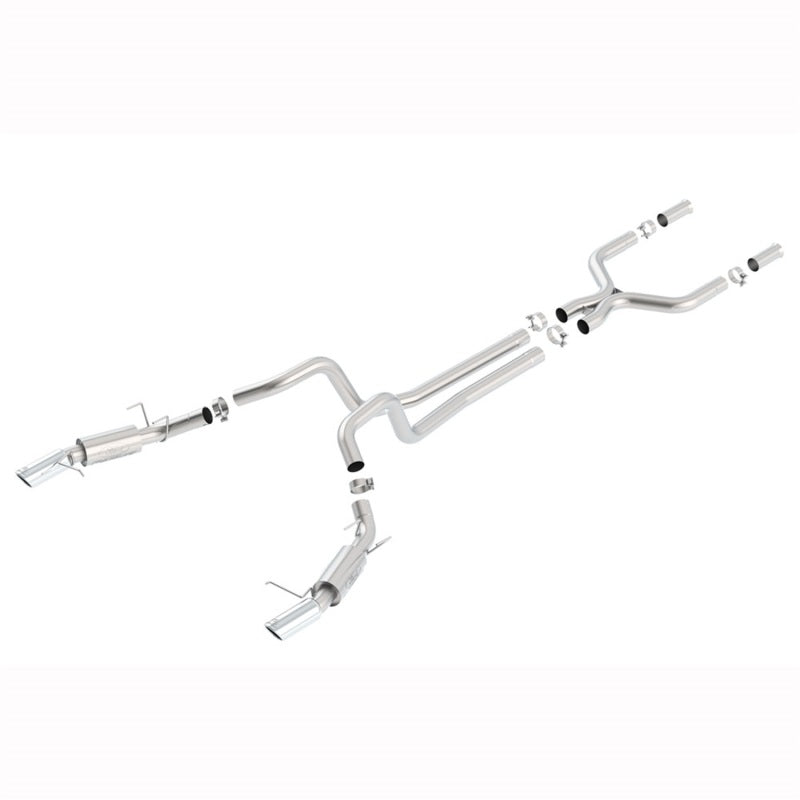 Ford Racing 2011-14 Mustang GT & 2011-12 GT500 3-inch Exhaust System M-5230-MGTCA30 M-5230-MGTCA30 Photo - Primary
