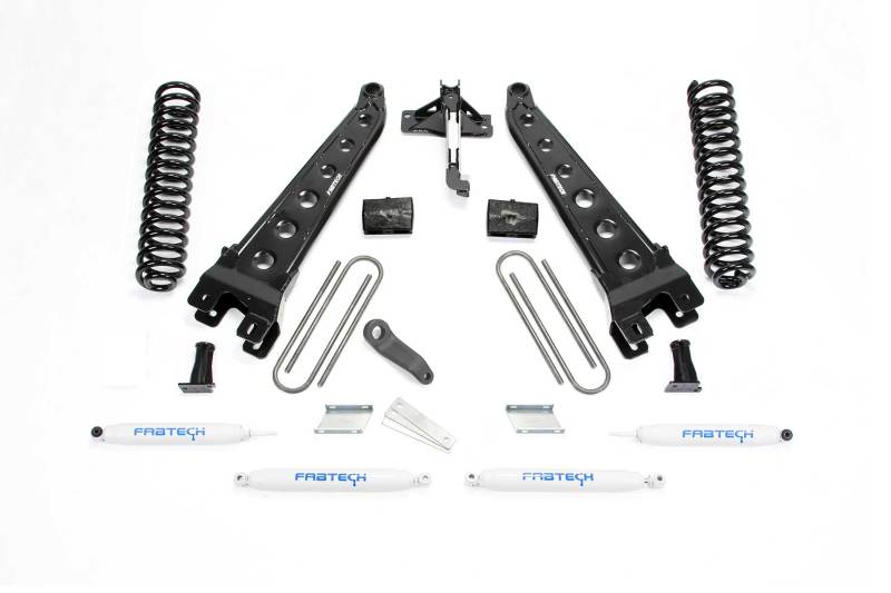 Fabtech 6" Radius Arm System w/ Performance Shocks K2218 Photo - Primary