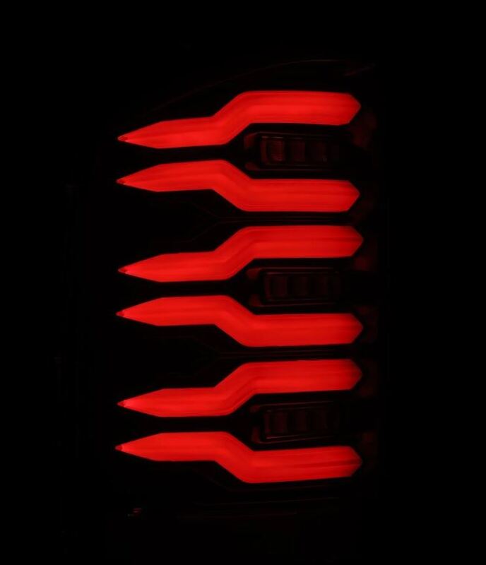 AlphaRex 07-13 Chevrolet Silverado 1500 (Ex. Hybrid Models) LUXX-Series LED Tail Lights Alpha-Black 620090 620090 User 4