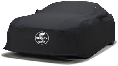 Covercraft 20-22 Ford Mustang  Custom Weathershield Hp Car Cover w/ Blk  Snake Medallion Logo C18188FO120PB C18188FO120PB Photo - Primary