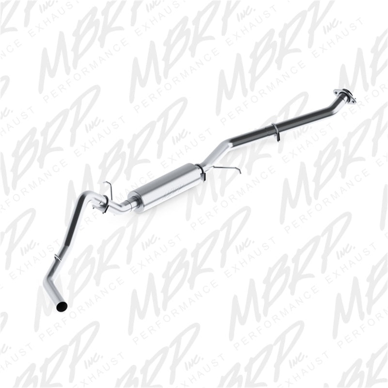 MBRP 03-07 GM P/U 4.8/5.3L EC/CC-SB 3in Cat Back MBRS5014P S5014P Photo - Primary