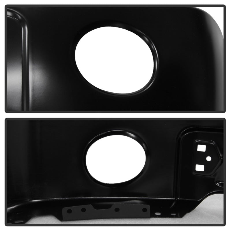 Spyder Ford F150 09-14 w/Fog Light Hole Front Bumper - Black (OEM # 9L3Z17757DPTM) 9948459 9948459 Photo - Unmounted