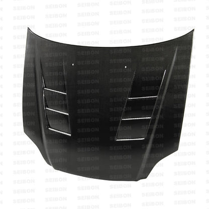 Seibon 99-00 Honda Civic (EM1/EJ6/7/8/EK9) TS-Style Carbon Fiber Hood HD9900HDCV-TS HD9900HDCV-TS Photo - Primary