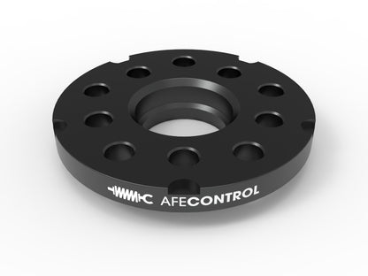 aFe CONTROL Billet Aluminum Wheel Spacers 5x100/112 CB57.1 15mm - Volkswagen/Audi 610-611002-B 610-611002-B Photo - Close Up