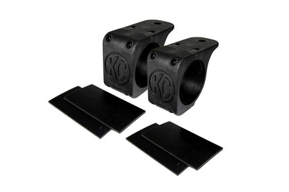 KC HiLiTES Universal Tube Clamp Light Mount Bracket Set / 2.75in. to 3in. Bar (Pair) 73091 73091 Photo - Primary