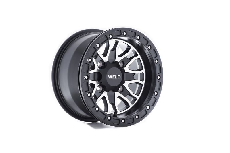 Weld UTV RF Series Raptor U501 15x8 Raptor Beadlock 4x156 4BS Satin BLK MIL U501B8043400 U501B8043400 User 1