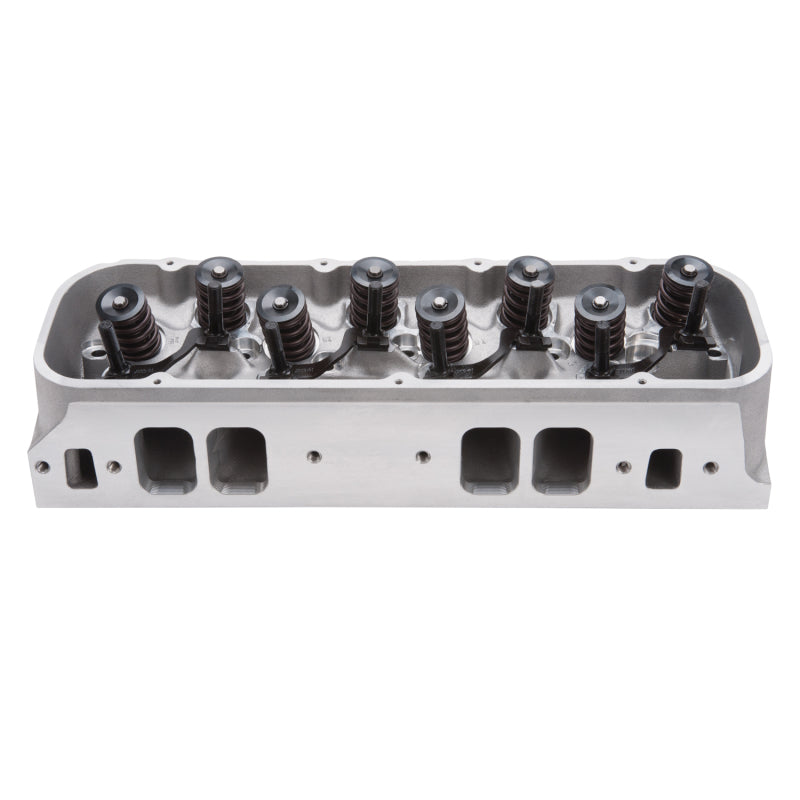 Edelbrock Cyl Head Bbc Victor Jr 24 Deg Rect Port 300cc 106cc Combustion Chamber 77485 Photo - Primary