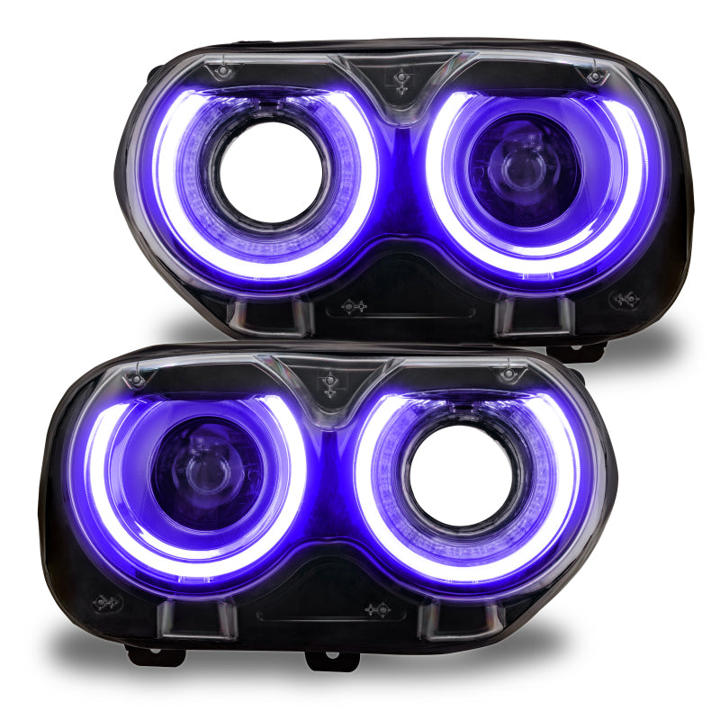 ORACLE Lighting Oracle 15-21 Dodge Challenger RGB+W Headlight DRL Upgrade Kit - ColorSHIFT w/ Simple Controller 1329-504 1329-504 User 3