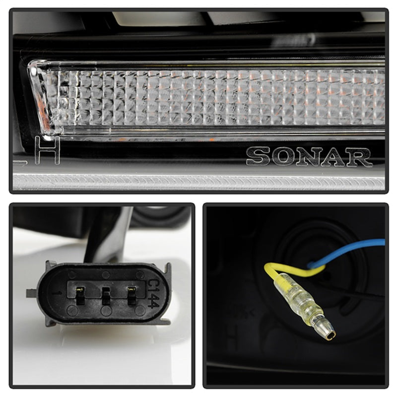 SPYDER 11-13 Dodge Durango (HID Model Only) Projector Headlights - Black PRO-YD-DDU11HIDSI-BK 5088680 5088680 Photo - Unmounted