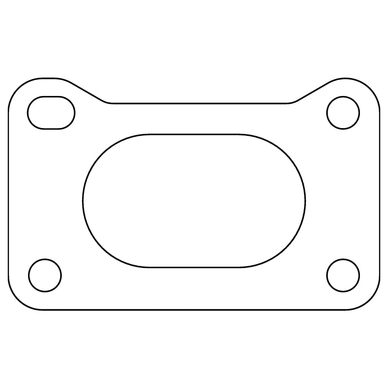Cometic Exhaust Gasket 4-Bolt Gasket Material: Armor Clad .064in C4353-064 Photo - Primary