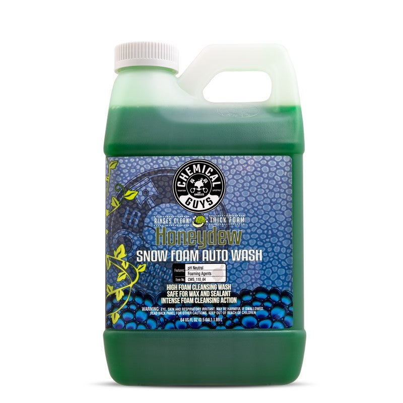 Chemical Guys Honeydew Snow Foam Auto Wash Cleansing Shampoo - 64oz (P4) CWS_110_64