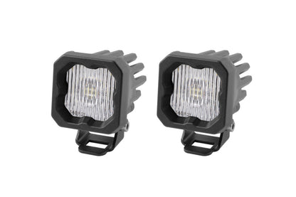 Diode Dynamics Stage Series C1 LED Pod - White SAE Fog Standard ABL (Pair) DD6847P DD6847P Photo - Primary