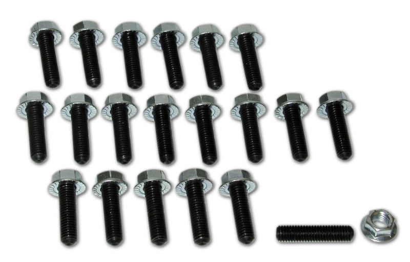 Moroso Toyota 2TC/3TC/2TG/3TG Oil Pan Stud Kit - 8mm - Steel - Set of 20 38356 38356 Photo - Primary