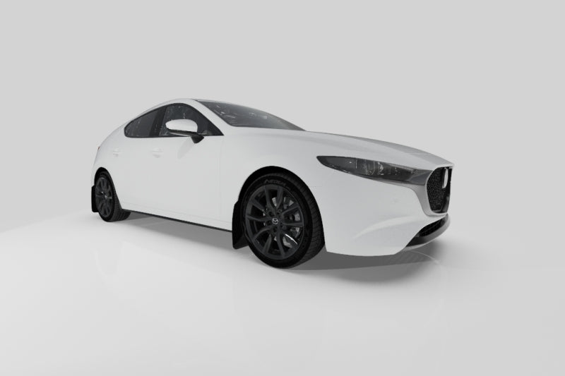 Rally Armor 2019+ Mazda3 GT Sport Hatch UR Red Mud Flap w/ White Logo MF61-UR-RD/WH MF61-UR-RD/WH User 3