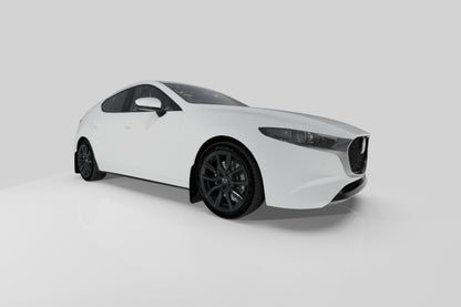 Rally Armor 2019+ Mazda3 GT Sport Hatch UR Red Mud Flap w/ White Logo MF61-UR-RD/WH MF61-UR-RD/WH User 3