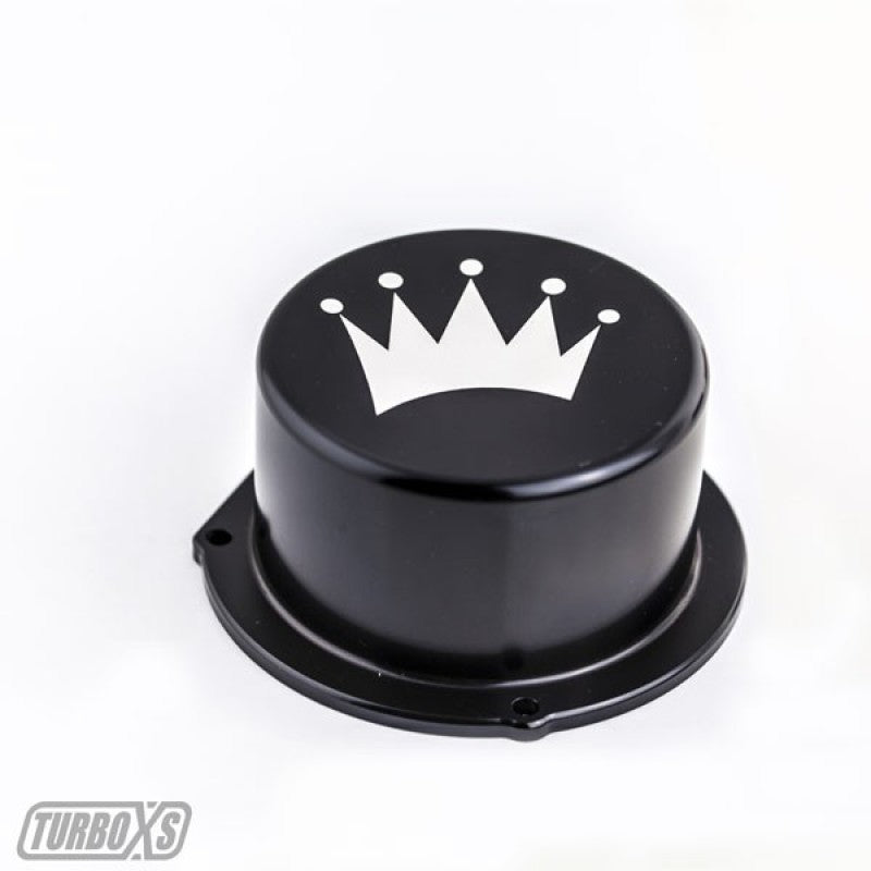 Turbo XS 15-16 Subaru WRX Billet Aluminum Vacuum Pump Cover - Black W15-VPC-BLK Photo - Primary