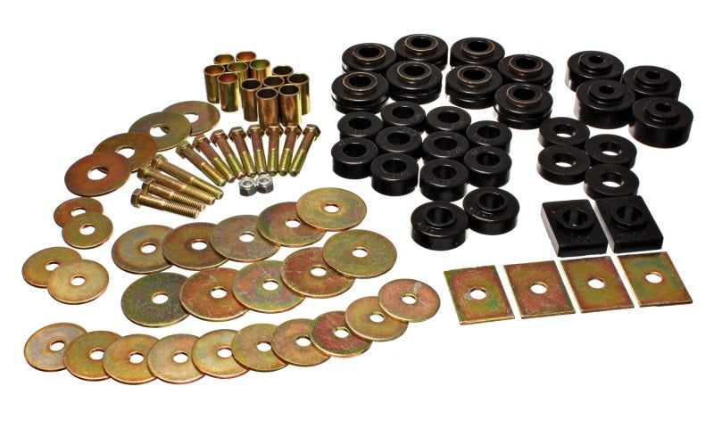 Energy Suspension Body Mount Set Black Buick Skylark All 1964-1967 3.4155G Photo - Primary