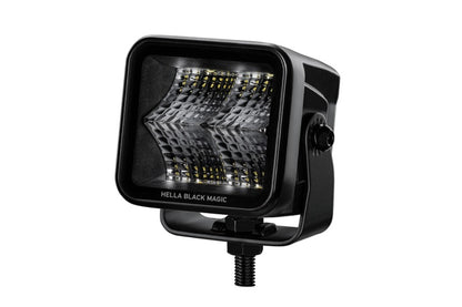 Hella Universal Black Magic 2.7in L.E.D. Cube Kit - Flood Beam 358176801 358176801 Photo - Unmounted
