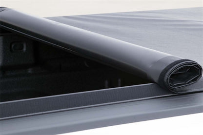 Access Original 08-15 Titan Crew Cab 7ft 3in Bed (Clamps On w/ or w/o Utili-Track) Roll-Up Cover 13199 13199 Photo - Mounted