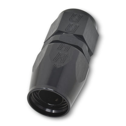 Russell Performance -8 AN Black Straight Full Flow Hose End 610035 610035 Photo - out of package