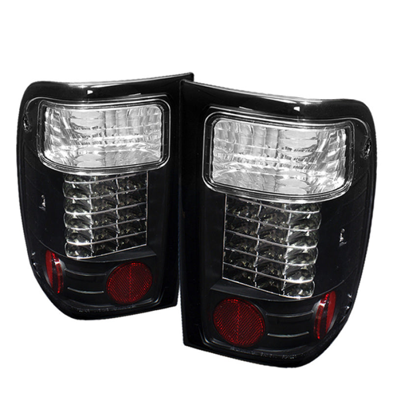 Spyder Ford Ranger 01-05 LED Tail Lights Black ALT-YD-FR98-LED-BK 5003836 5003836 Photo - Primary