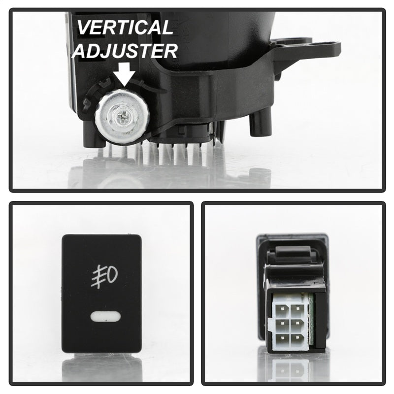 Spyder 13-15 Lexus GS350/GS450h w/F-Sport Pkg OEM LED Fog Lights w/Switch - Clear (FL-LGS13FS-LED-C) 9044304 9044304 Photo - Unmounted