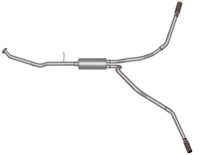 Gibson 99-05 Chevrolet Silverado 1500 Base 4.3L 2.5in Cat-Back Dual Extreme Exhaust - Aluminized 5003 5003 Photo - Primary