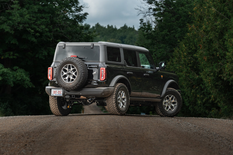 MBRP 2021+ Ford Bronco 2.3L/2.7L EcoBoost 3in Black Aluminized Catback Exhaust S5235BLK S5235BLK Photo - lifestyle view
