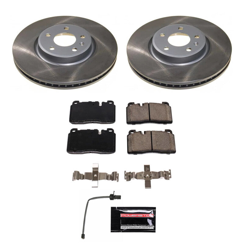 PowerStop Power Stop 13-17 Audi Q5 Front Semi-Coated Rotor Kit SC7653 SC7653 Photo - Primary