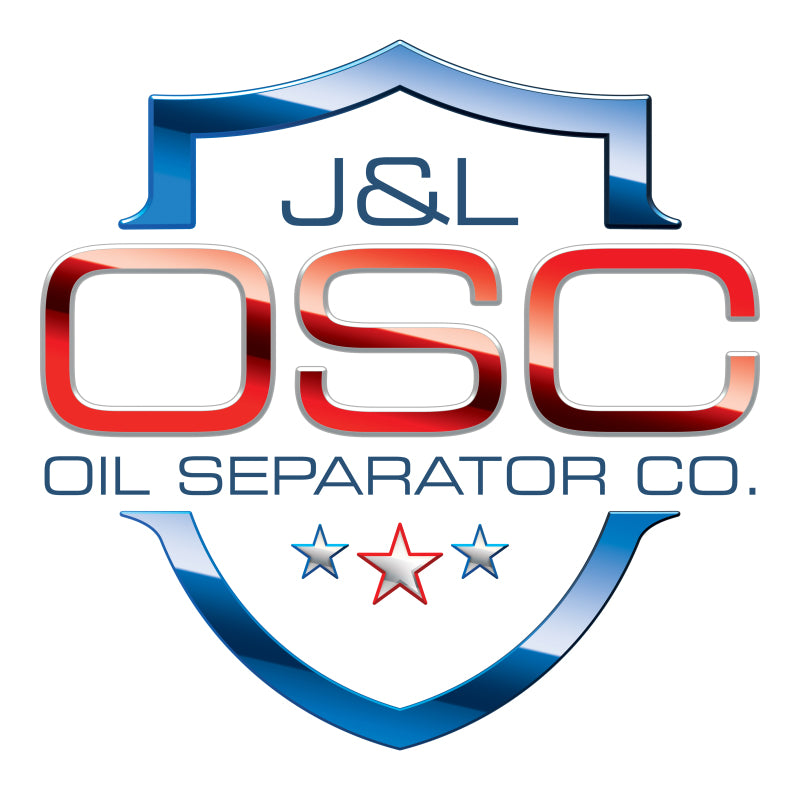 J&L 05-10 Ford Mustang V6 Passenger Side Oil Separator 3.0 - Black Anodized 3017P-B 3017P-B Logo Image
