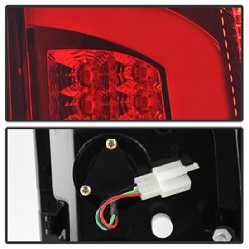 Spyder 03-06 Dodge Ram 2500/3500 V3 Light Bar LED Tail Light - Red Clear (ALT-YD-DRAM02V3-LBLED-RC) 5084132 5084132 Photo - Unmounted