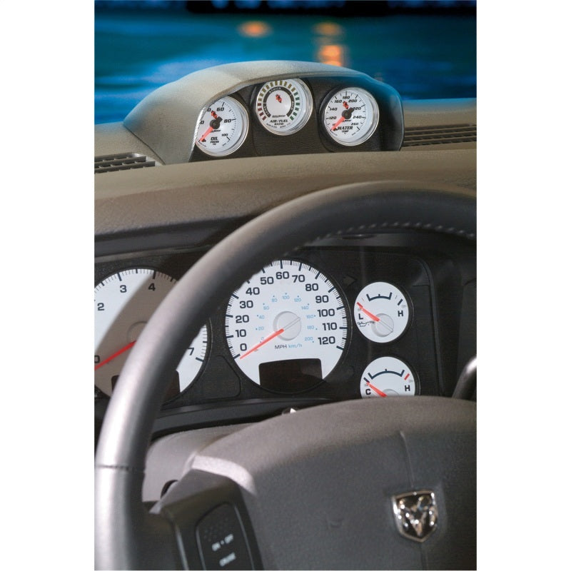 Autometer Gauge Mount, Dash Top, Triple, 2 1/16", Dodge Ram 03-09 15020 User 3