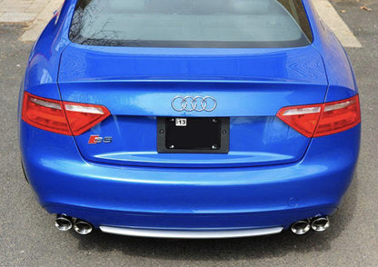AWE Tuning Audi B8 S5 4.2L Track Edition Exhaust System - Diamond Black Tips 3020-43014 3020-43014 Photo - Mounted