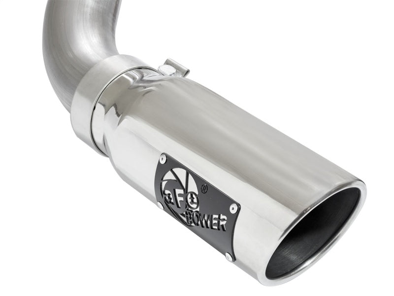 aFe MACH Force-Xp 3in 409 Stainless Steel Cat-Back Exhaust System w/Polish 49-44072-P Photo - Unmounted