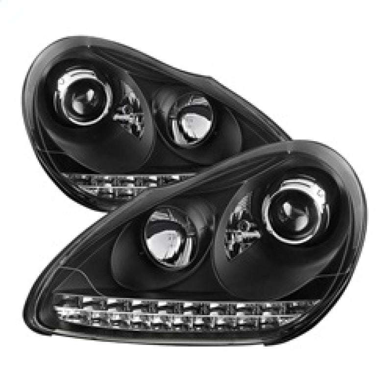 Spyder Porsche Cayenne 03-06 Projector Xenon/HID Model- DRL LED Blk PRO-YD-PCAY03-HID-DRL-BK 5080967 5080967 Photo - Primary