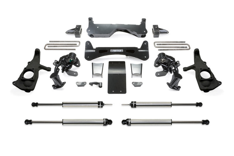 Fabtech 6" RTS System w/ Dirt Logic Shocks K1051DL Photo - Primary