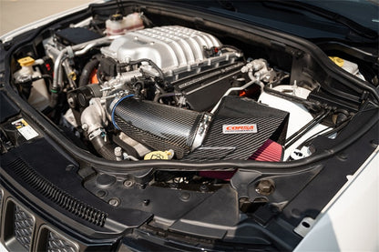 CORSA Performance Corsa 20-23 Dodge Durango SRT Hellcat Carbon Fiber Air Intake w/ DryTech 3D No Oil 44011D 44011D Photo - Mounted