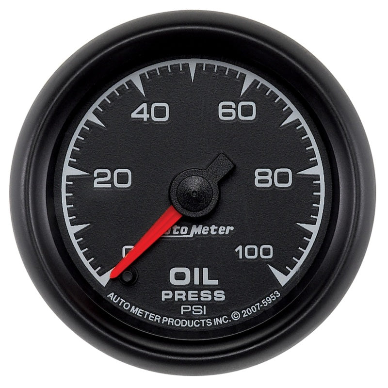 Autometer Gauge, Oil Pressure, 2 1/16", 100PSI, Digital Stepper Motor, ES 5953 Photo - Primary