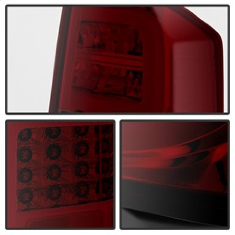 Spyder Toyota Tundra 2014-2016 Light Bar LED Tail Lights Red Smoke ALT-YD-TTU14-LED-RS 5080189 5080189 Photo - Unmounted