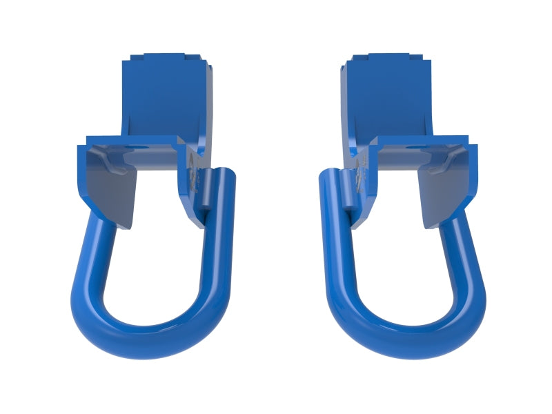 aFe Toyota Tundra 2022 V6-3.5L (tt) Front Tow Hook Blue 450-72T001-L 450-72T001-L Photo - Unmounted