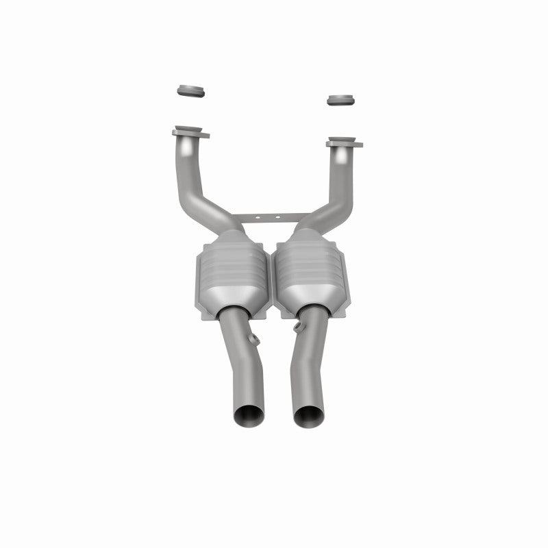 MagnaFlow Chevrolet Corvette HM Grade Federal / EPA Compliant Direct-Fit Catalytic Converter 93988 360 Degree Image Set