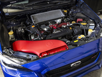aFe Takeda Pro 5R Stage-2 Intake System - Subaru WRX STI 15-16 TA-4306B-R Photo - Mounted