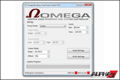 AMS ALPHA Performance Brushless Fuel Pump Controller Kit - Updated V0.03 Software/Firmware ALP.07.07.0010-5 ALP.07.07.0010-5 Photo - Primary