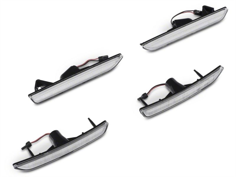 Raxiom10-14 Ford Mustang Axial Series LED Side and Quarter Marker Lights- Clear 398335 398335 Photo - Close Up