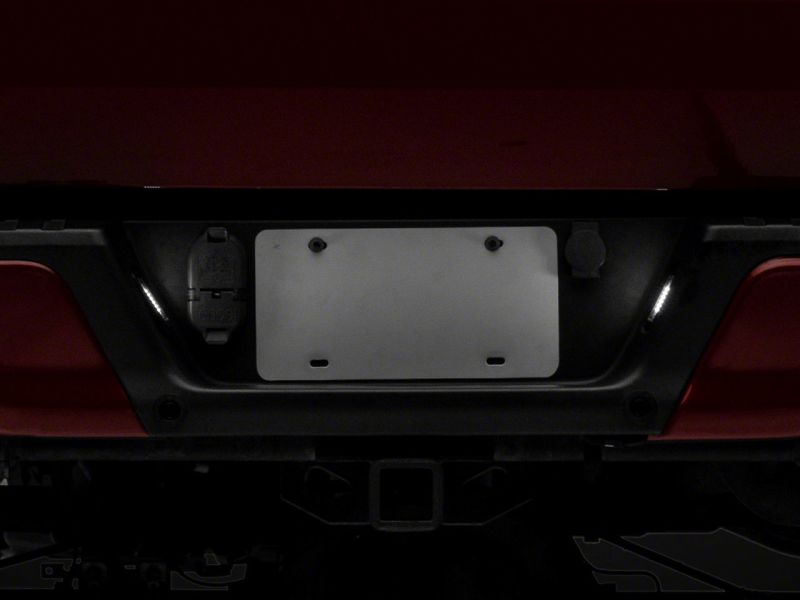 Raxiom 07-14 Ford F-150 Axial Series LED License Plate Lamps- Smoked T549999 T549999 Photo - Close Up