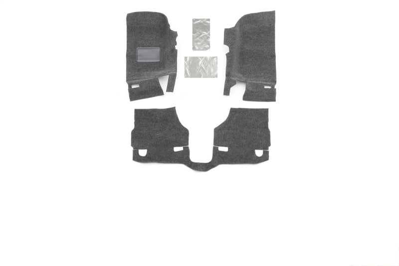 Bedrug 11+ Jeep JK 2 Door Front 3PC Floor Kit (Includes Heat Shields) BRJK11F2 Photo - Primary